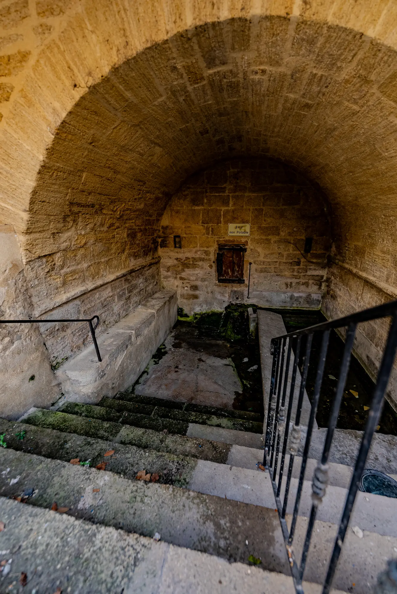 fontaine couverte